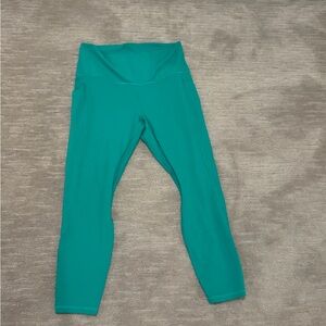 Lululemon Athletica Teal Leggings